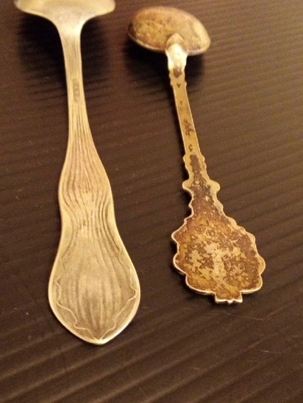Make Offers - Silver Tone Decorative Collectible Spoons - Set of 2